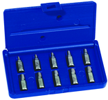 10 Pc. Hex Head Multi-Spline Screw Extractor Set - Grade Industrial Supply