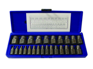 25 Piece Hex Head Multi-Spline Extractor Set - Grade Industrial Supply