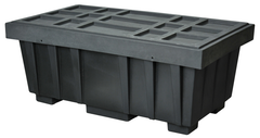 110 GAL SPILL KIT BOX BLACK W/COVER - Grade Industrial Supply