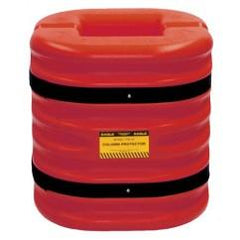 8" COLUMN PROTECTOR RED 24" HIGH - Grade Industrial Supply