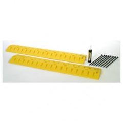 9' SPEED BUMP/CABLE PROTECTOR - Grade Industrial Supply