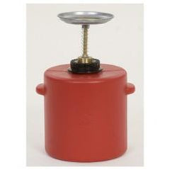 4 QT POLY SAFETY PLUNGER CAN - Grade Industrial Supply