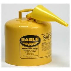 5 GAL TYPE I SAFETY CAN W/FUNNEL - Grade Industrial Supply