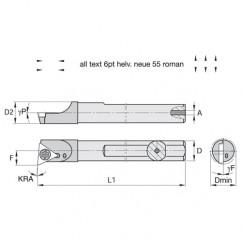 SCBI62565L CARBIDE SHANK BORING BAR - Grade Industrial Supply