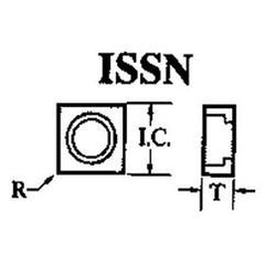 #ISSN844 For 1" IC - Shim Seat - Grade Industrial Supply