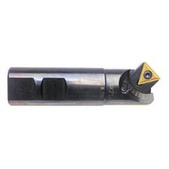 3/4" Dia- 10°-80° - Indexable Countersink & Chamfering Tool - Grade Industrial Supply