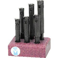 APT High Performance Indexable 6 Piece Boring Bar Set - Right Hand 1/2'' Shank - Grade Industrial Supply