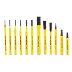 12PC PUNCH AND CHISEL SET - Grade Industrial Supply