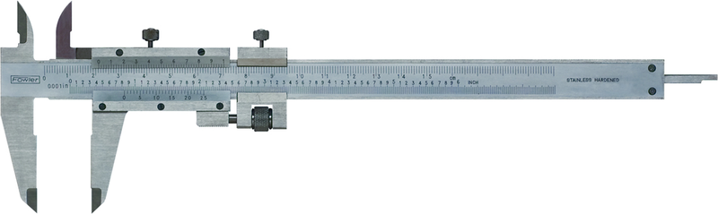 #52-058-016-0 6"/150mm Vernier Caliper W Fine Adj - Grade Industrial Supply