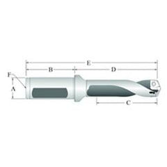 60714S-075F Spade Drill Holder - Grade Industrial Supply