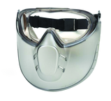 Capstone Shield - Clear Lens - Grey Frame - Goggle - Grade Industrial Supply