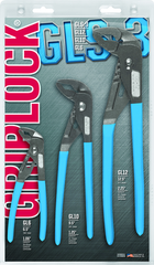 Channellock Griplock Plier Set -- #GLS3; 3 Pieces; Includes: 6"; 10" & 12" - Grade Industrial Supply