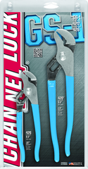 Channellock Tongue & Groove Plier Set -- #GS1; 2 Pieces; Includes: 6-1/2"; 9-1/2" - Grade Industrial Supply