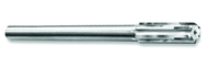 .4996 Dia- HSS - Straight Shank Straight Flute Carbide Tipped Chucking Reamer - Grade Industrial Supply