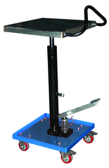 Hydraulic Lift Table - 16 x 16'' 200 lb Capacity; 31 to 49" Service Range - Grade Industrial Supply