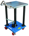 Hydraulic Lift Table - 20 x 36'' 1,000 lb Capacity; 36 to 54" Service Range - Grade Industrial Supply