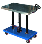 Hydraulic Lift Table - 32 x 48'' 6,000 lb Capacity; 36 to 54" Service Range - Grade Industrial Supply