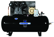 120 Gal. Two Stage Air Compressor, Horizontal, 175 PSI - Grade Industrial Supply