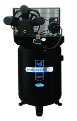 60 Gal. Single Stage Air Compressor, Vertical, Super Hi-Flo, 155 PSI - Grade Industrial Supply