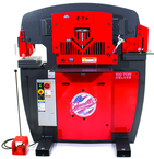 IW100DX-3P230-AC; 100 Ton Deluxe Ironworker 3PH 230V - Grade Industrial Supply