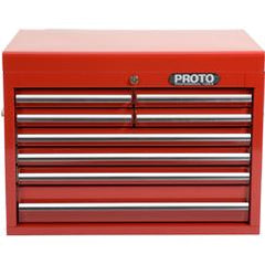 Proto® 440SS 27" Top Chest - 8 Drawer, Blue - Grade Industrial Supply