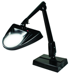 26" LED Magnifier 1.75X Desk Base W/ Floating Arm Hi-Lighter - Grade Industrial Supply