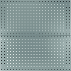 Two-Panel Steel Toolboard System -Gray - Grade Industrial Supply