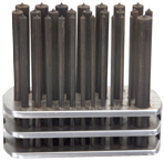 Spellmaco Transfer Punch Set -- A - Z - Grade Industrial Supply