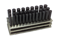 Quality Import Transfer Punch Set -- 1/2 - 1'' - Grade Industrial Supply