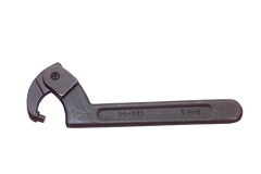 1-1/4 to 3'' Dia. Capacity - 7-1/2'' OAL - Adjustable Pin Spanner Wrench - Grade Industrial Supply