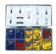 185 Piece - Electrical Terminal Assortment - Grade Industrial Supply