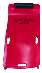 Low Profile Plastic Creeper - Body-fitting Design - Red - Grade Industrial Supply