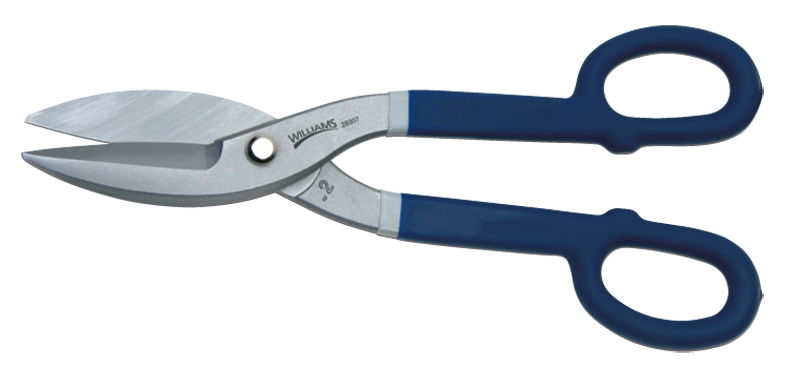 2-1/2'' Blade Length - 12'' Overall Length - Straight Cutting - Tinner Snips - Grade Industrial Supply