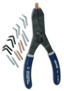 Retaining Ring Pliers -- Model #23801--up to 1'' Ext. Capacity - Grade Industrial Supply