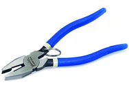 7" Electrician's Plier with Side Cutter- Cushion Grip Handle - Grade Industrial Supply