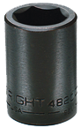 35mm x 57.15mm OAL - 3/4" Drive - 6 Point - Metric Impact Socket - Grade Industrial Supply