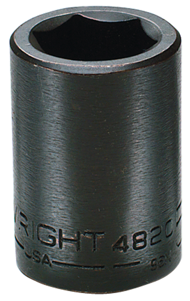 1-5/8 x 2-1/2" OAL - 3/4'' Drive - 6 Point  - Standard Impact Socket - Grade Industrial Supply