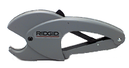 Ridgid Pipe & Tube Cutter -- 1/8 thru 1-1/2'' Capacity-Plastic Cutting - Grade Industrial Supply