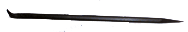 Straight and Offset Pinch Bar -- #459 10 lbs 36" Overall Length - Grade Industrial Supply