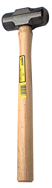 Sledge Hammer -- 20 lb; Hickory Handle; 3'' Head Diameter - Grade Industrial Supply