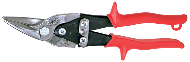 1-3/8'' Blade Length - 9-3/4'' Overall Length - Straight Cutting - Metalmaster Compound Action Snips - Grade Industrial Supply