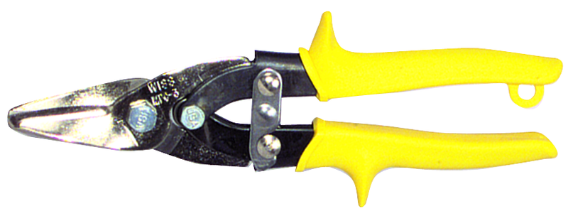 1-3/8'' Blade Length - 9'' Overall Length - Straight Cutting - Metal-Wizz Multi-Purpose Snips - Grade Industrial Supply