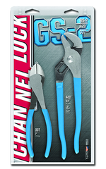 Channellock Combo Pliers Set -- #GS2; 2 Pieces; Includes: 7" Cutting; 9-1/2" Tongue & Groove - Grade Industrial Supply