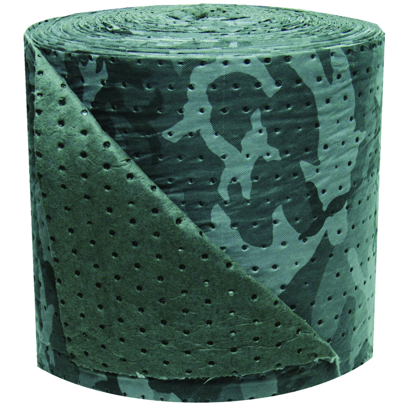 15 x 150' Camouflage Roll - Absorbents - Grade Industrial Supply