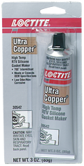 5920 Copper High Temp RTV Silicone - 11 oz - Grade Industrial Supply