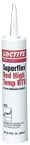 SuperFlex Red Hi-Temp RTV Silicone - 11 oz - Grade Industrial Supply