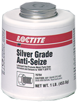 Silver Grade Anti-Seize Brush Can - 1 lb - Grade Industrial Supply