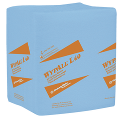 12.5 x 14.4'' - Package of 672 - WypAll L40 1/4 Fold - Grade Industrial Supply