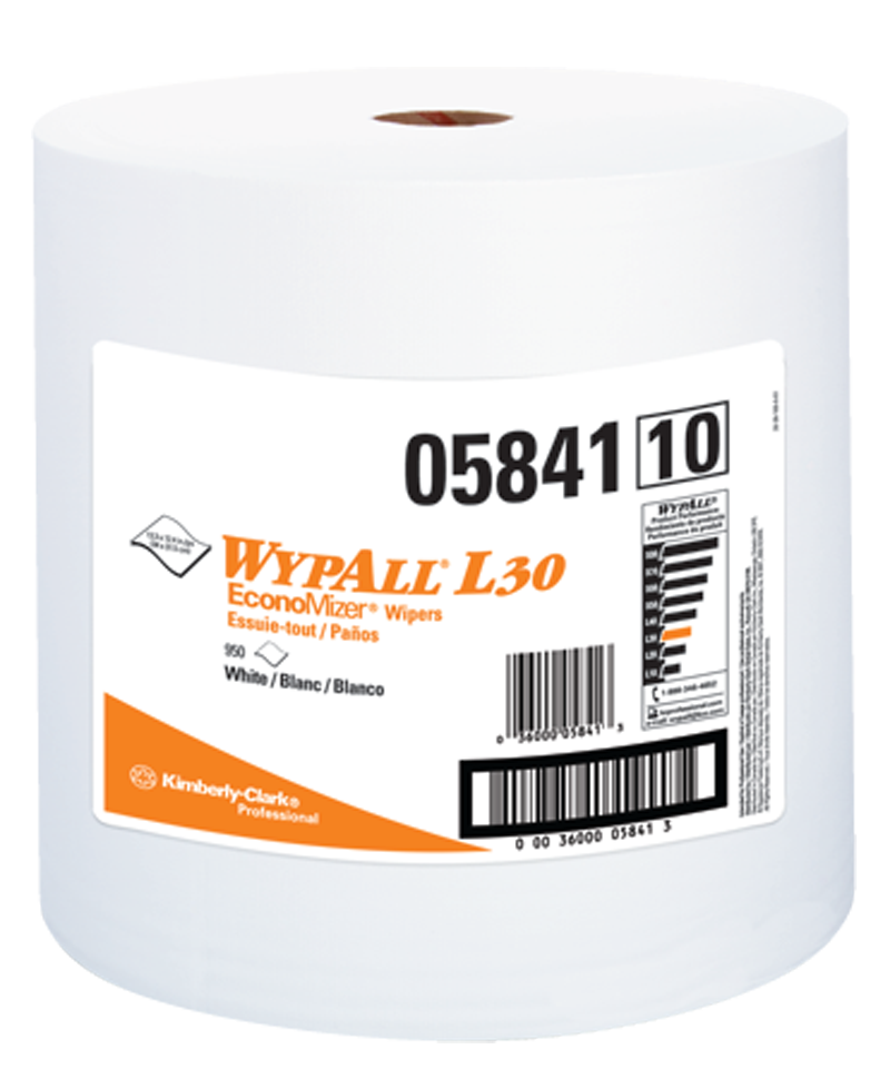 12.5 x 13.4'' - Package of 900 - WypAll L30 Jumbo Roll - Grade Industrial Supply