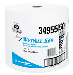 12.5 x 13.4'' - Package of 1100 - WypAll X60 Jumbo Roll - Grade Industrial Supply